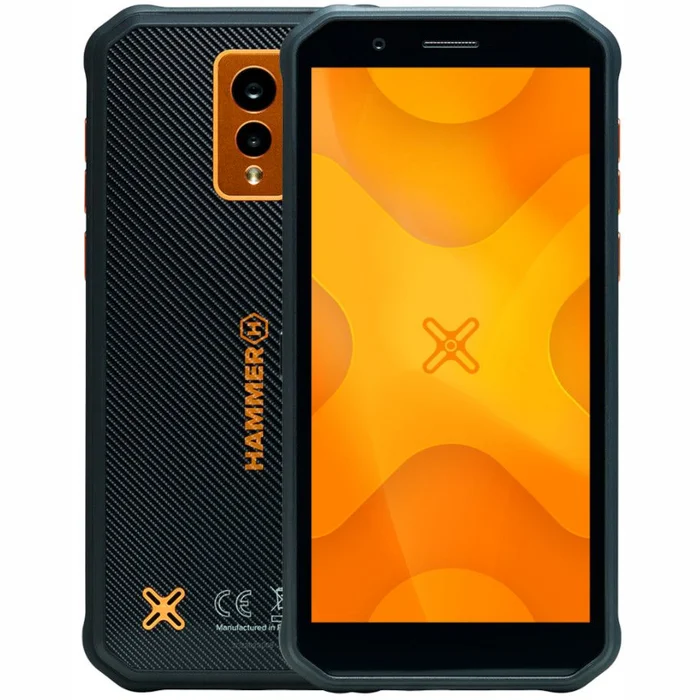 MyPhone Hammer Energy X 4+64GB Orange + Hammer Watch Plus RapidCharge Duo [Mazlietots]